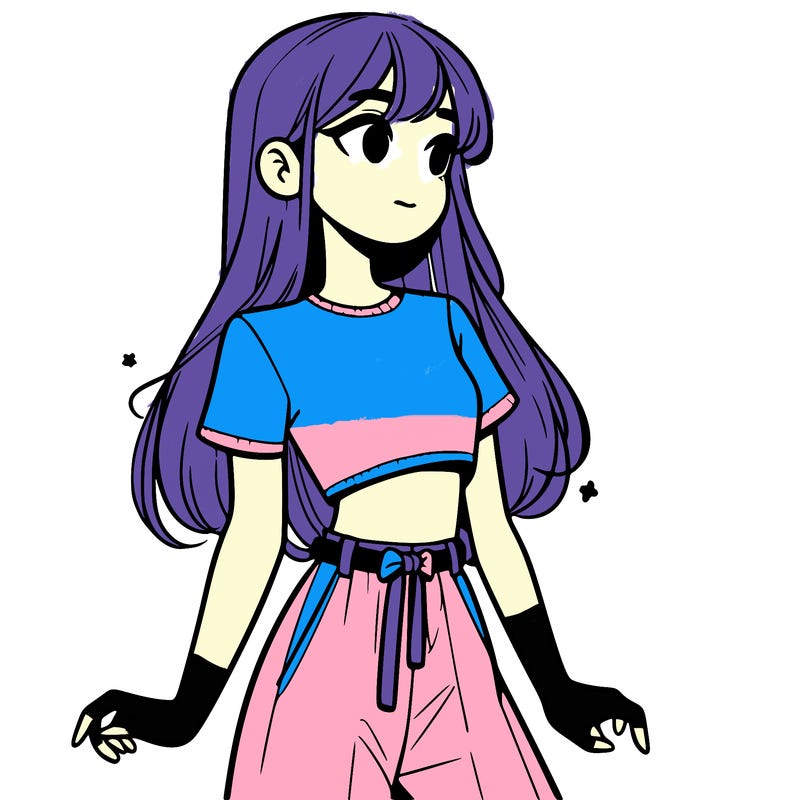 girl in a cute crop top