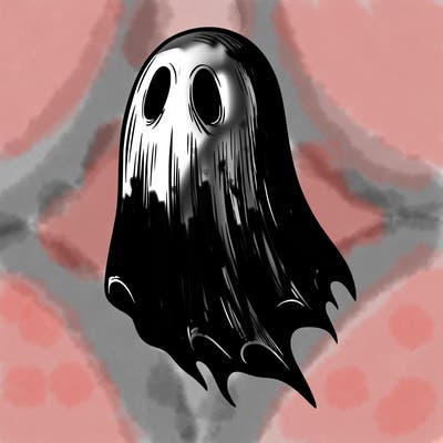 realistic creepy ghost