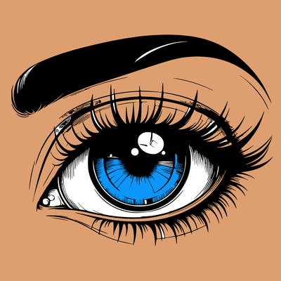realistic eye