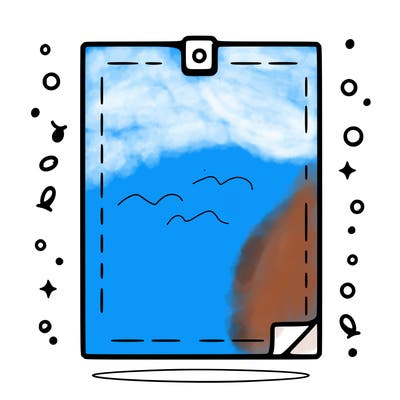 blank piece of paper