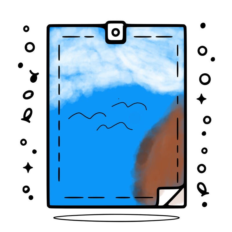 blank piece of paper