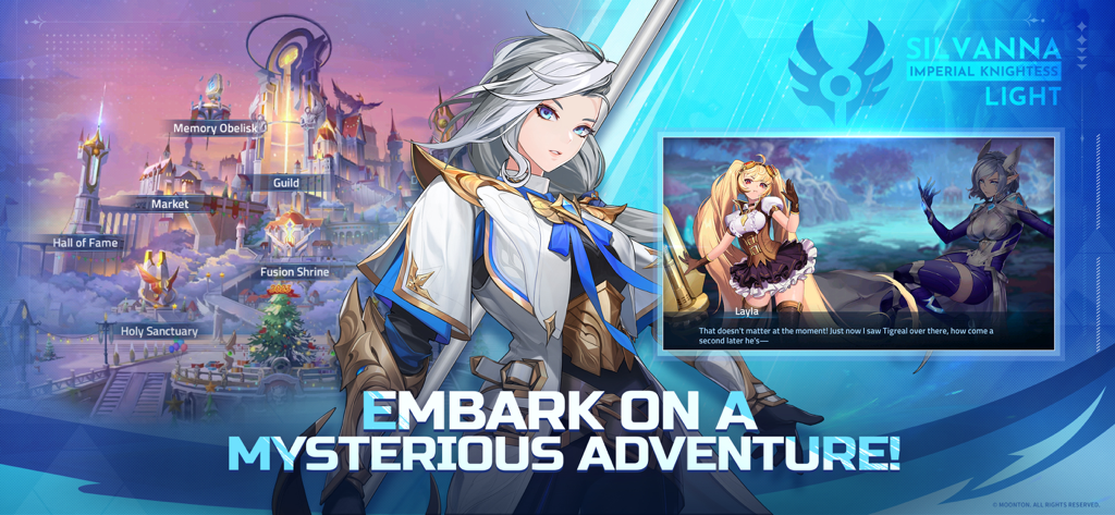 Mobile Legends: Adventure - Silvanna hero character in the Mobile Legends Adventure game