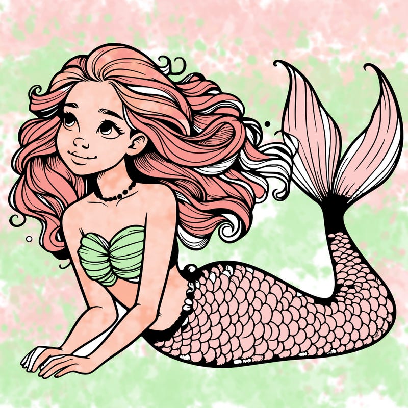 a realistic mermaid