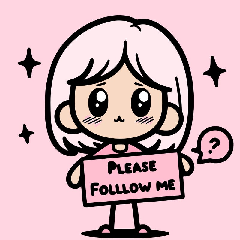 please follow me