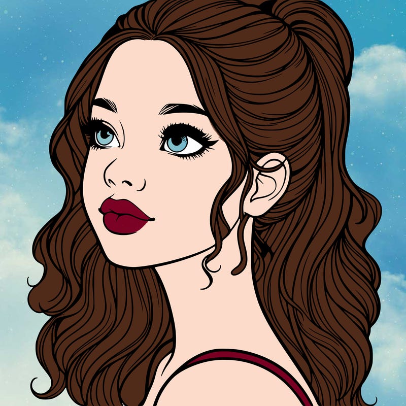 beautiful realistic girl