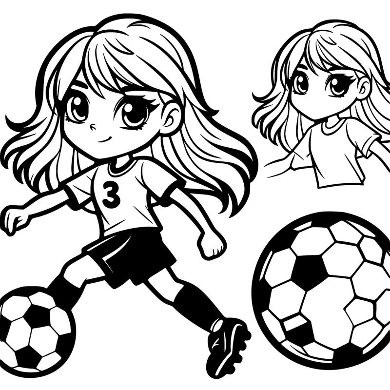 a soccer girl