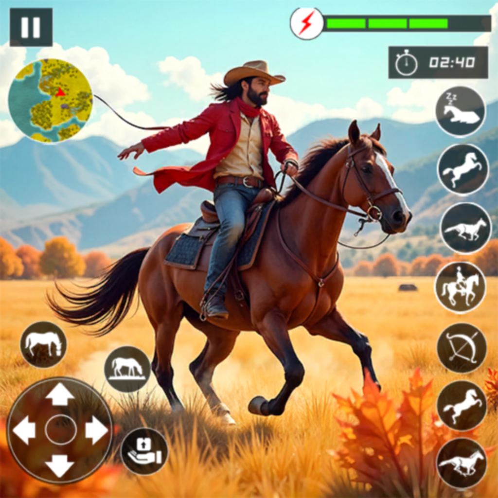 Virtual Wild Horse Racing Game | 3D Horse Survival & Adventure