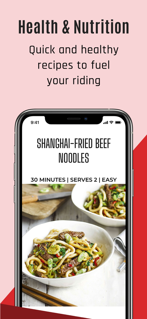Healthy cycling recipes in the Cycling Plus Magazine app