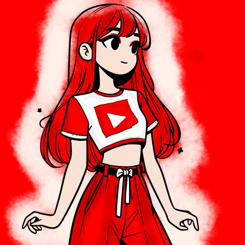 girl in a cute crop top