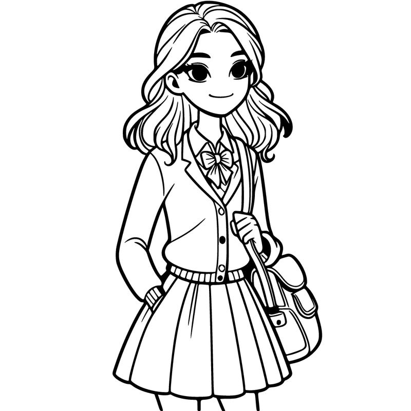 preppy girl
