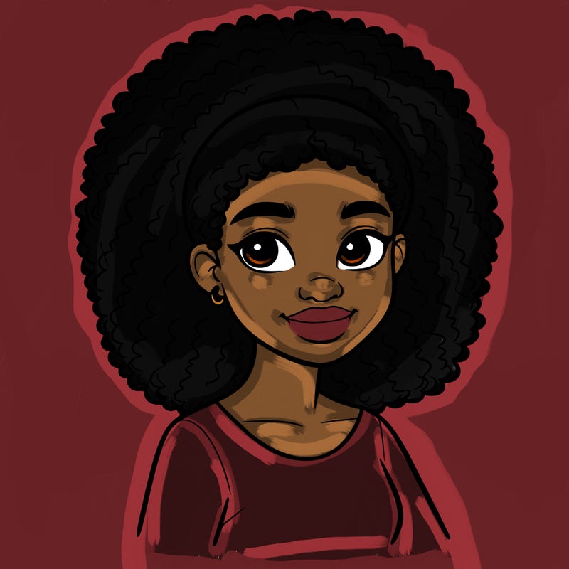 realistic black girl