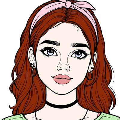 realistic teenage girl