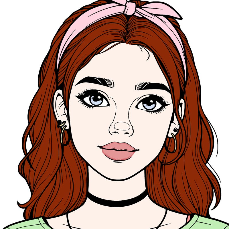 realistic teenage girl