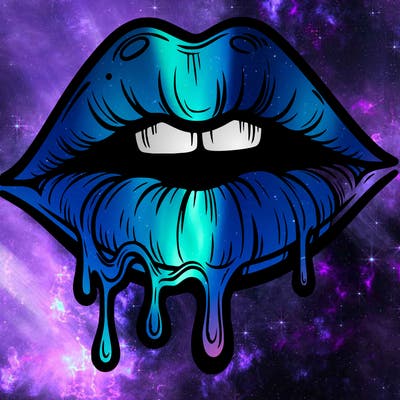 lips that look realistic and drip