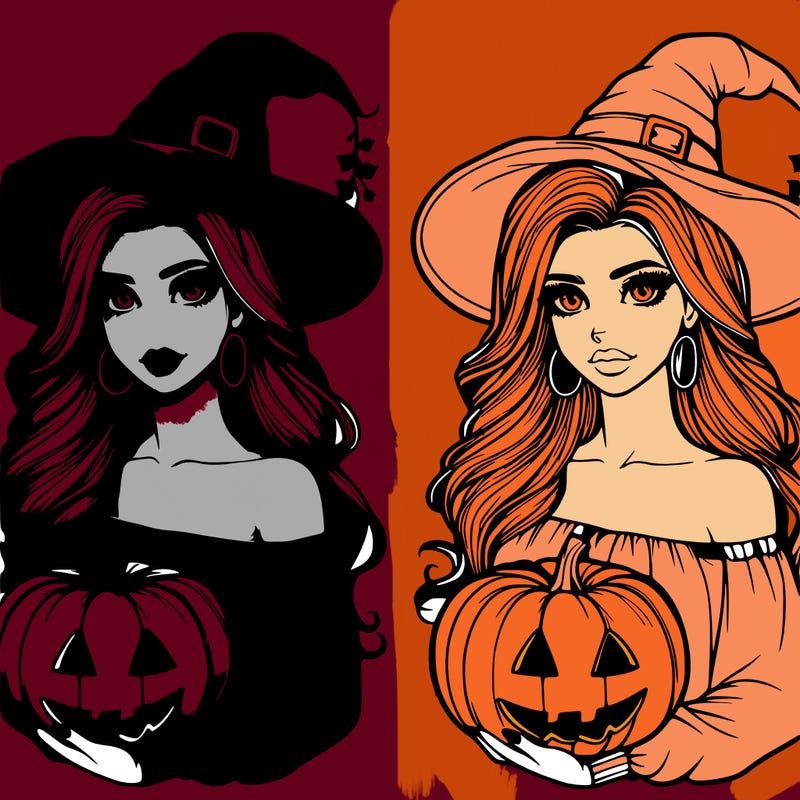 realistic holoween girl