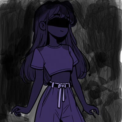 girl in a cute crop top