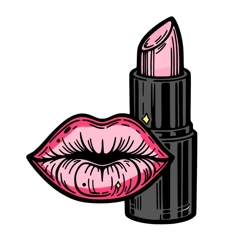 lips and lipstick