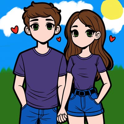 boyfriend and girlfriend
