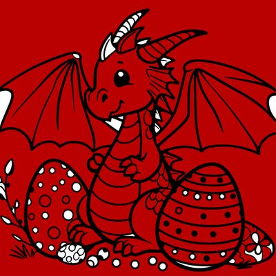 easter dragon