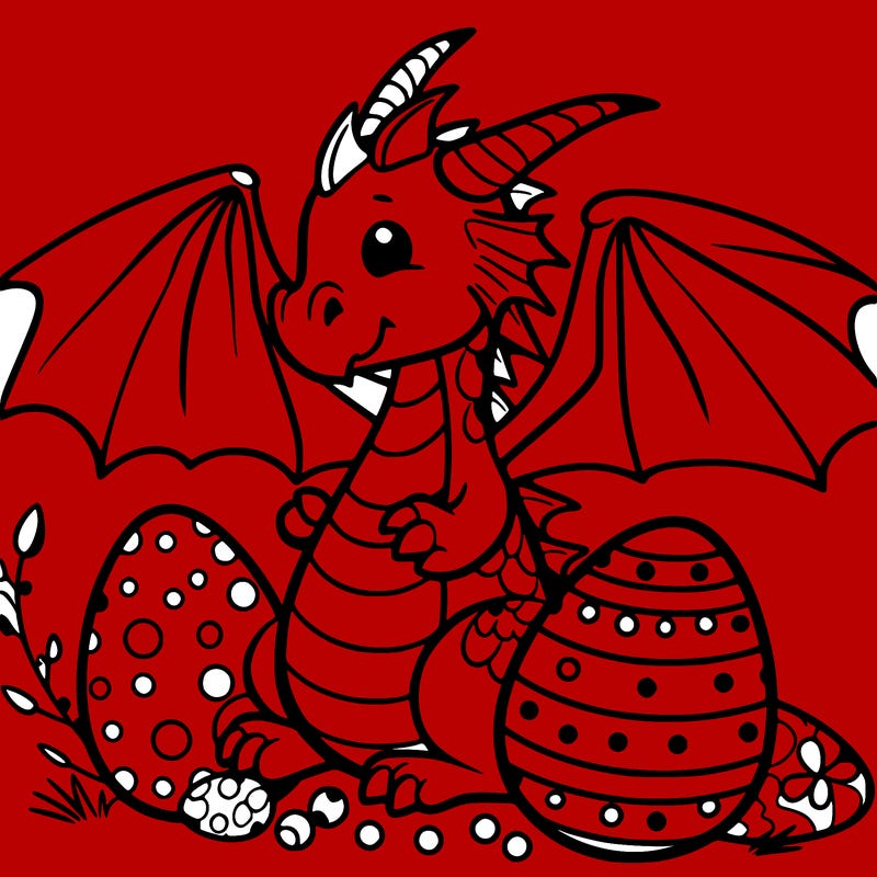 easter dragon