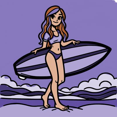 surfer girl