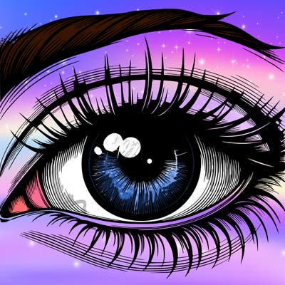 realistic eye