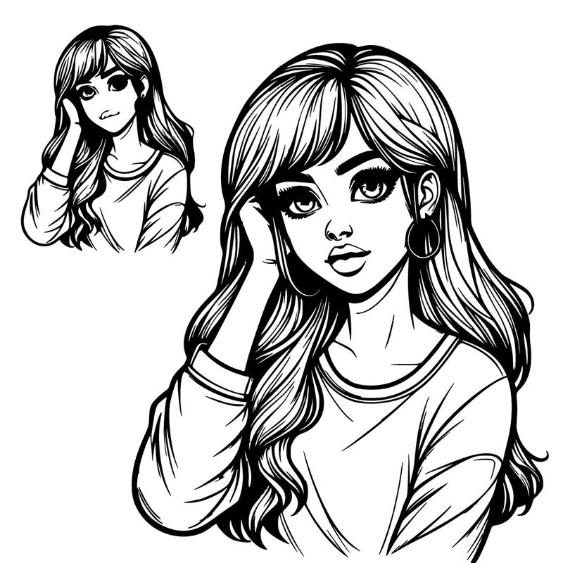 realistic girl