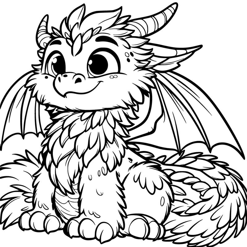 furry dragon