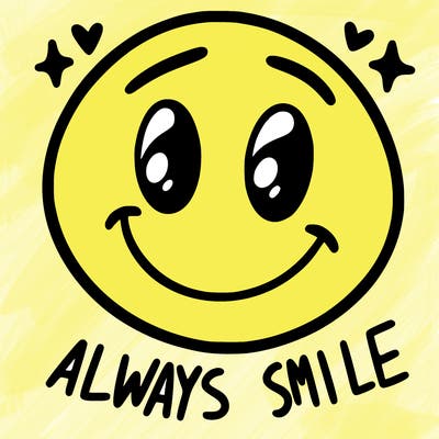 always smile