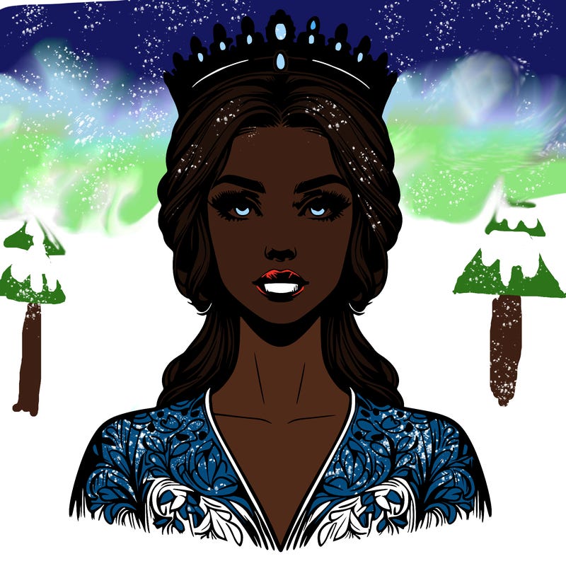 realistic beautiful queen