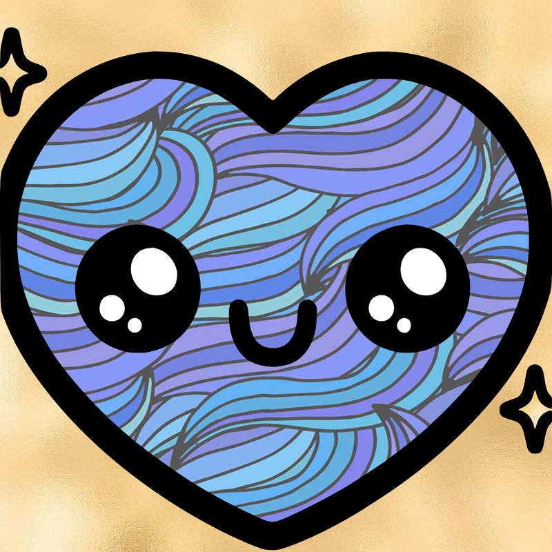 simple heart no face