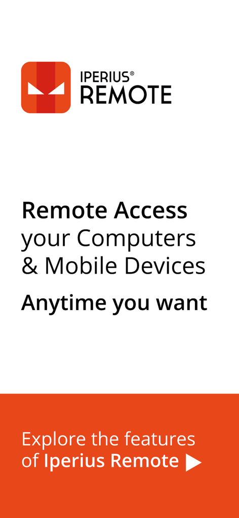 Iperius Remote Desktop - Iperius Remote Desktop app promotion for remote access to computers and mobile devices