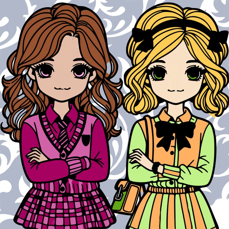 preppy girls