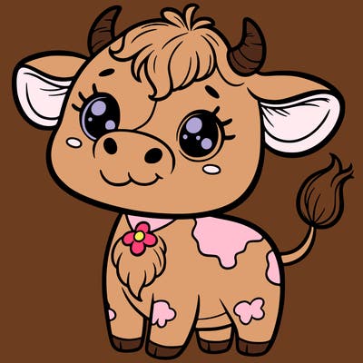 cute cow