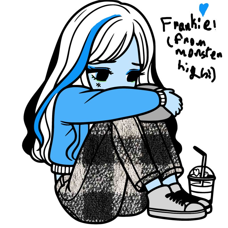 a girl  after a breakup