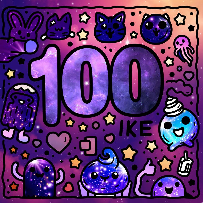 100 likes