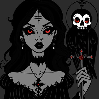 gothic woman