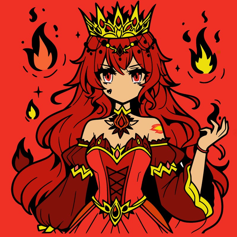 manga fire queen