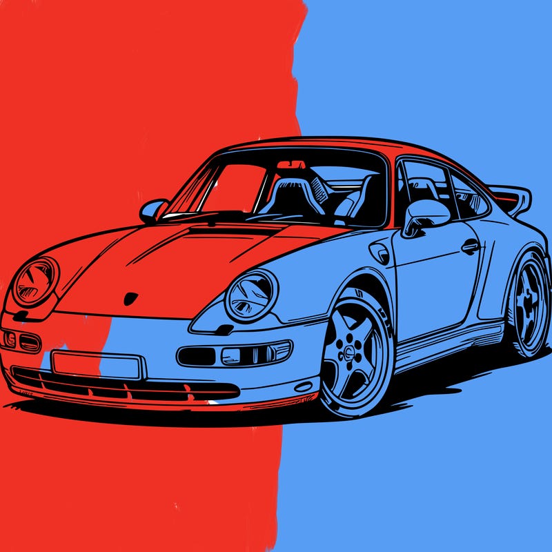 a porsche
