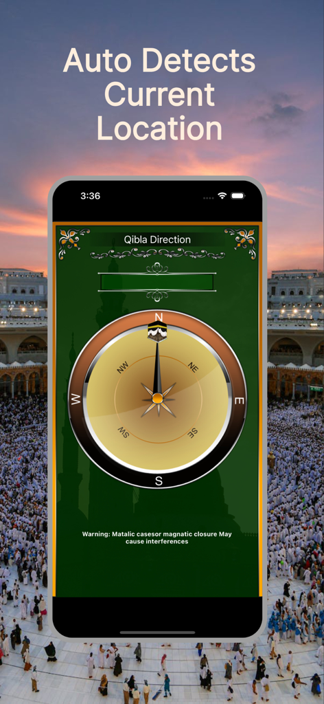 Qibla Compass-Direction Finder | Accurate Kaaba Direction Anywhere