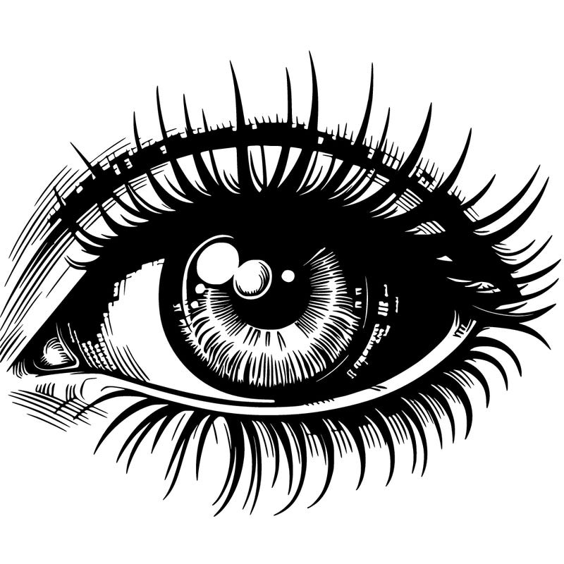 realistic eye.