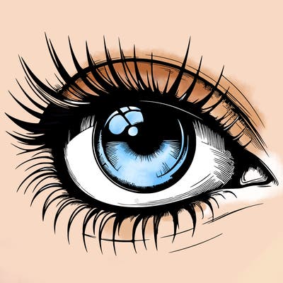 realistic eye