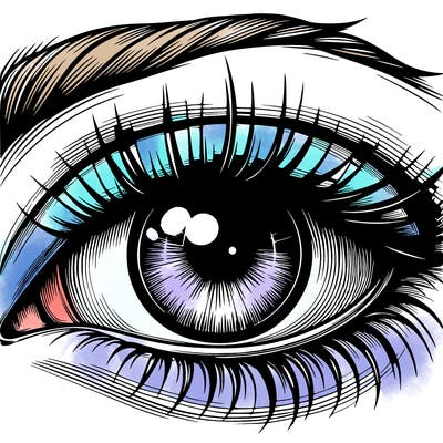 realistic eye