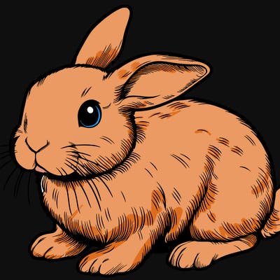 realistic bunny