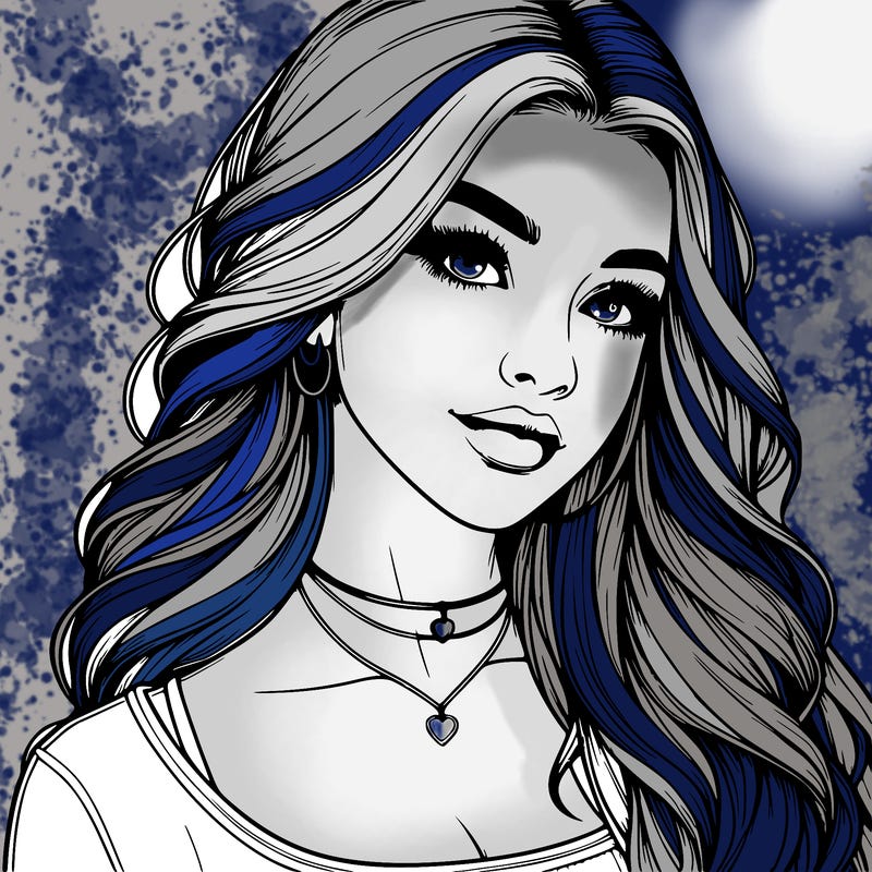 detailed realistic girl