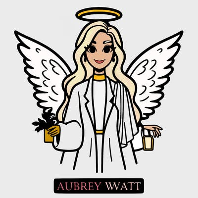 aubrey wyatt with angel wings