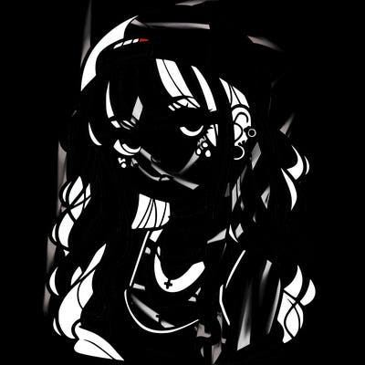 scene girl aesthetic