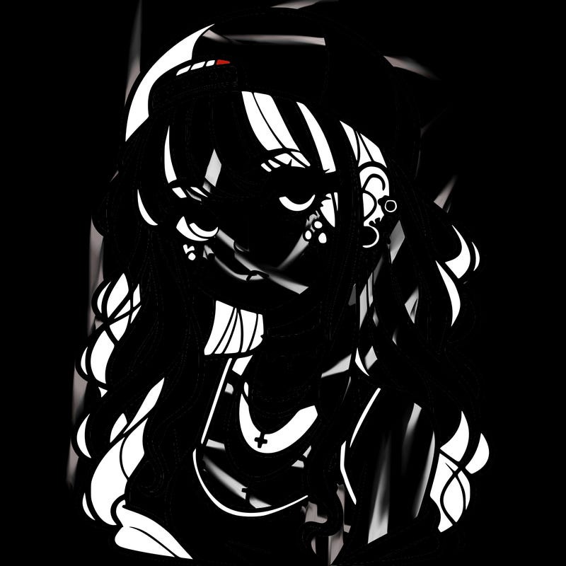 scene girl aesthetic