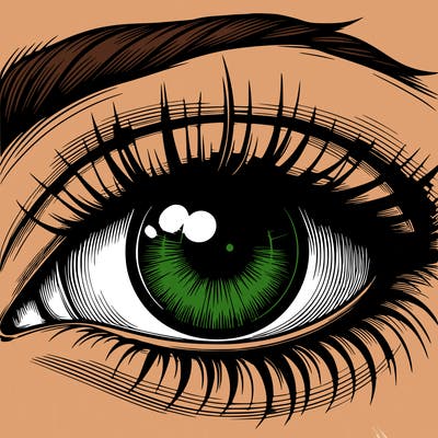 realistic eye
