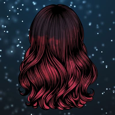 hair relistic  girl